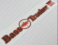 Bass Tracker I Target 1970'S Boat Logo Decal